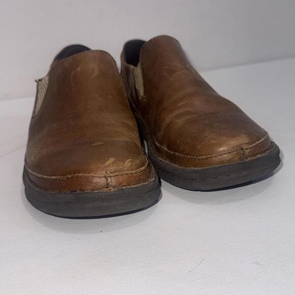 Born Kent Loafers Brown Leather Slip on Casual Gorpcore Unisex Work Shoes Sz 38 - Picture 4 of 15